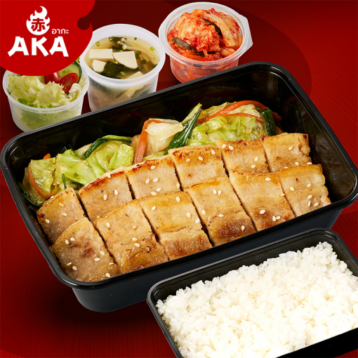 AKA80033353 ชุดหมูย่างเกาหลี